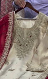 Tew Silk With Embroidery Work Top With Bottom Dupatta Wholesalers In Delhi